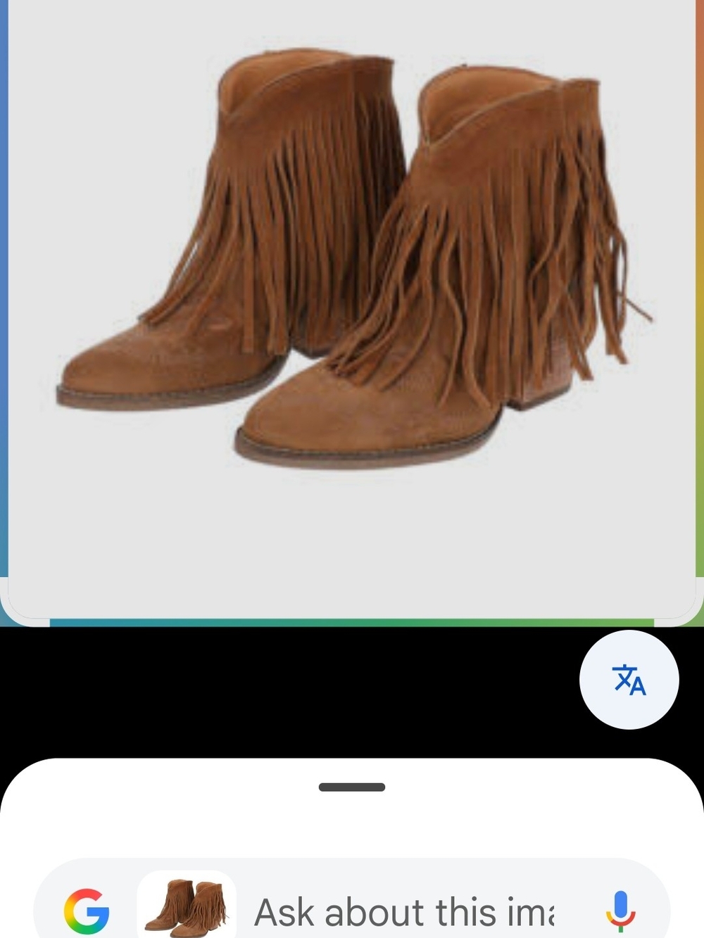 dingo Brown Suede Fringe Ankle Boots - Women's Booties